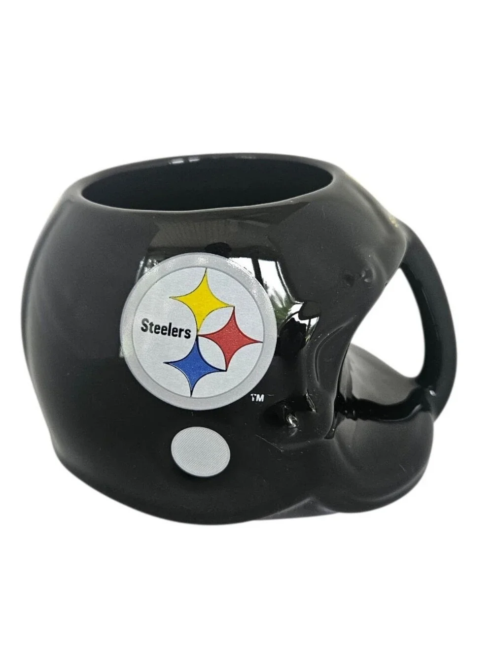 Vintage 1986 Pittsburgh Steelers Football Helmet 3D Ceramic Coffee Mug NFL Sport